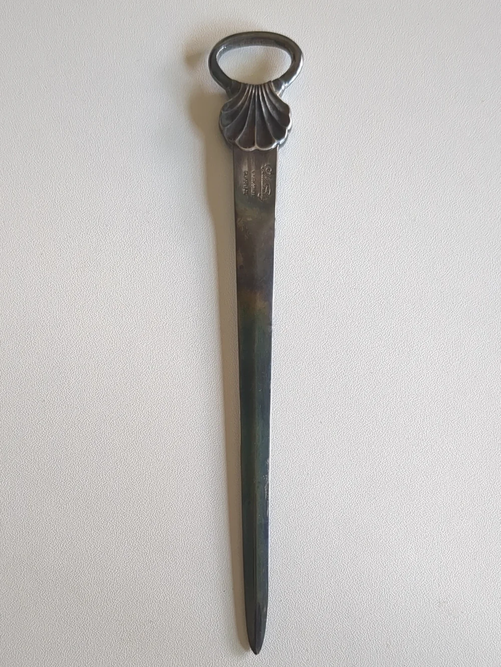 Antique Silver Plated Letter Opener